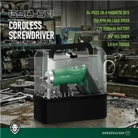 پیچ گوشتی شارژی گرین لاین Green Lion GSD-54 GNGSD54CSGN دارای 54 سری