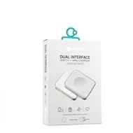 شارژ اپل واچ دوسر یو اس بی و تایپ سی کوتسی Coteci Dual Interface Iwatch Charger 26003