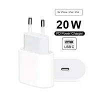 شارژر دیواری 20 وات اپل Apple 20 Watt Wall Charger EU UK MHJE3ZM/A