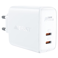 شارژر دیواری برند ACE FAST A29 PD50W GaN (USB-C+USB-C) dual port charger