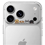 محافظ دور لنز طرح سگ ها برند بلو مدل Blueo Invisible Shock-Resistant Lens Protection مناسب برای Apple iPhone 18 Pro