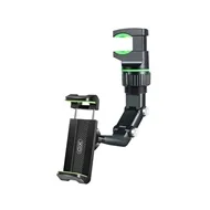 هولدر موبایل آینه وسط خودرو XO C107 با قابلیت چرخش 360 درجه