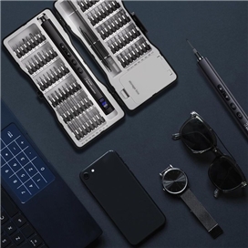 کیت پیچ گوشتی شارژی 97 تیکه پرودو Porodo TechFix 97‑In‑1 Electric Screwdriver Kit PDGTE970BK