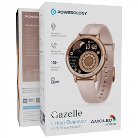 ساعت هوشمند پاورولوژی Powerology Gazelle Smart Watch PSWGBT60