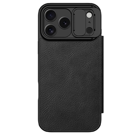 قاب برند نیلکین مدل Qin Pro Leather Case مناسب برای Apple iPhone 17 Pro