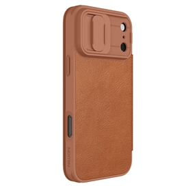 قاب برند نیلکین مدل Qin Pro Leather Case مناسب برای Apple iPhone 17 Pro