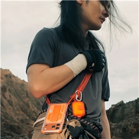 کاور کیس ایرپاد پرو 3 اپل برند اسکین آرما SKINARMA MECHA LE مناسب برای AirPods Pro (3rd Gen)