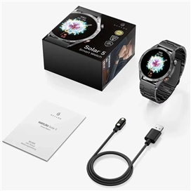 ساعت هوشمند هایلو مدل Haylou Solar5 Smart Watch 40mm با بند سیلیکونی