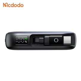 پاوربانک 45 وات 10000 با کابل تایپ سی جمع شونده مک دودو Mcdodo Power Bank MC-5920