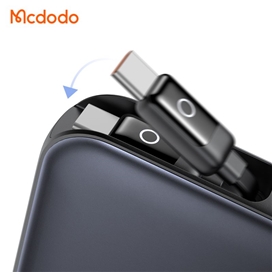 پاوربانک 45 وات 10000 با کابل تایپ سی جمع شونده مک دودو Mcdodo Power Bank MC-5920