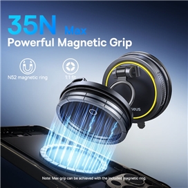 هولدر وایرلس مگنتی روداشبوردی بیسوس Baseus PrimeTrip VC2 Flex Magnetic Car Holder C0013F00