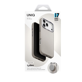 قاب چرمی برند یونیک مدل Lyden مناسب برای Apple iPhone 17 Pro Max