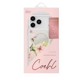 قاب آیفون 17 پرو مکس برند یونیک دخترانه مدل  Coehl Fleurette مناسب برای Apple iPhone 17 Pro Max