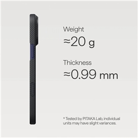 قاب آیفون 17 پرو مکس برند پی تاکا PITAKA NoProblemo (Lumintex™ Edition) مناسب برای Apple iPhone 17 Pro Max