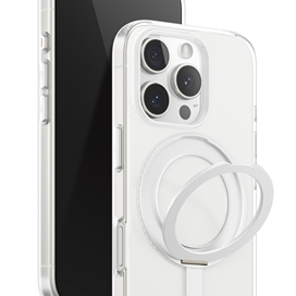 قاب برند بلوئو مدل Blueo crystal magsafe case with rotatable stand مناسب برای Apple iPhone 15 Pro Max