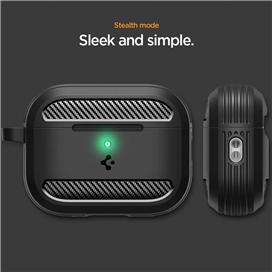 کاور کیس ایرپاد پرو 3 اپل Spigen Rugged Armor مناسب برای AirPods Pro (3rd Gen)