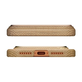 قاب آیفون 17 پرو مکس برند پی تاکا مدل PITAKA Ultra Slim Golden Glint مناسب برای Apple iPhone 17 Pro Max