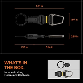 جاکلیدی اسپیگن مدل Spigen Carabiner (Magnetic Keychain)