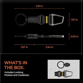 جاکلیدی اسپیگن مدل Spigen Carabiner (Magnetic Keychain)