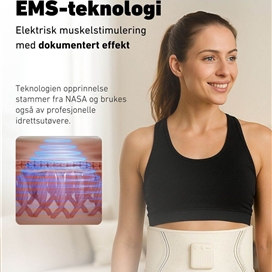 کمربند لاغری همراه با ماساژور الکتریکی اس کی جی Skg Abdominal Fitness Belt GS300