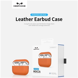 کاور ایرپاد برند کی فون مدل Keephone Rocca Airpod Cover مناسب Apple AirPods 3nd Generation