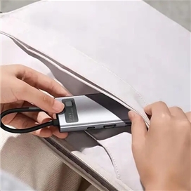 هاب تایپ سی 7 پورت بیسوس Baseus Metal Gleam Series Hub BS-OH146A B00030708811-01