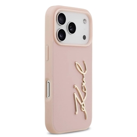 قاب کارل لاگرفلد Karl Lagerfeld نوشته برجسته مناسب برای Apple iPhone 17 Pro Max
