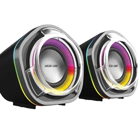 اسپیکر گیمینگ گرین لاین Green Lion Clario Gaming Speakers GNCLGAMSPBK