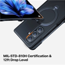 قاب سیلیکونی گوشی توراس مدل 360 spin stand مناسب Galaxy Z Fold 7