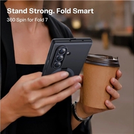 قاب سیلیکونی گوشی توراس مدل 360 spin stand مناسب Galaxy Z Fold 7
