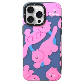 قاب یانگکیت مدل Youngkit pink cat magsafe مناسب برای Apple iPhone 15 Pro
