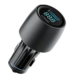 شارژر فندکی 2 پورت 83 وات پاورولوژی Powerology Velox 83W Dual-Port Car Charger PCCSR020