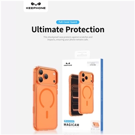 قاب برند کی فون مدل KeePhone Magicam Series مناسب برای Apple iPhone 17 Pro Max