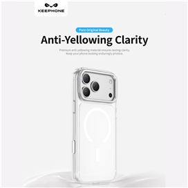 قاب برند کی فون مدل KeePhone Magicam Series مناسب برای Apple iPhone 17 Pro Max