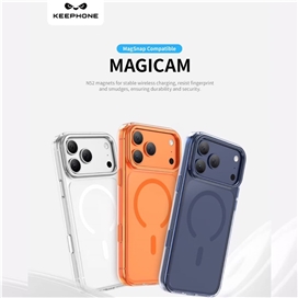 قاب برند کی فون مدل KeePhone Magicam Series مناسب برای Apple iPhone 17 Pro Max