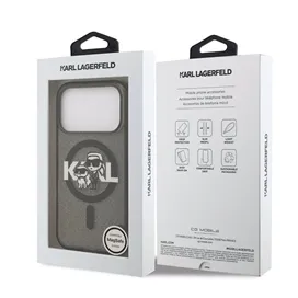 قاب برند کارل لاگرفلد مدل Karl Lagerfeld شماره 8 Iphone مناسب برای Apple iPhone 17 Pro Max