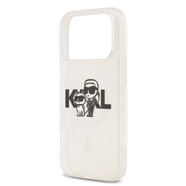 قاب برند کارل لاگرفلد مدل Karl Lagerfeld شماره 8 Iphone مناسب برای Apple iPhone 17 Pro