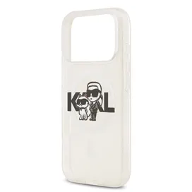 قاب برند کارل لاگرفلد مدل Karl Lagerfeld شماره 8 Iphone مناسب برای Apple iPhone 17 Pro
