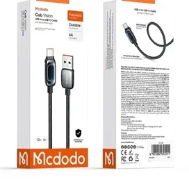 کابل شارژ USB به تایپ سی 6 آمپر مک دودو MCDODO CA-0380