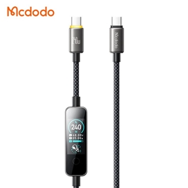 کابل شارژ دو سر تایپ سی 240W مک دودو Mcdodo Cab Vision 240W 1.2m CA-8750