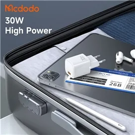 آداپتور شارژ مینی 30 وات مکدودو Mcdodo Nano 30W Gan Charger CH-008