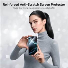 گلس شیشه ای آیفون 17 پرو جویروم JOYROOM Glass For iPhone 17 Pro JR-MQS0568