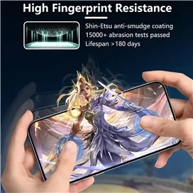 گلس شیشه ای آیفون 17 جویروم JOYROOM iPhone 17 Silk Printing JR-MQS0605