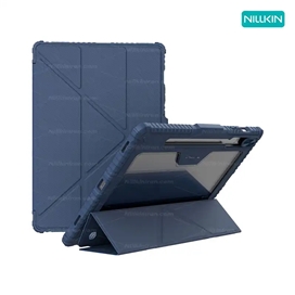کیف کلاسوری نیلکین مدل Bumper Leather Case Pro مناسب برای تبلت سامسونگ Galaxy Tab S10 Plus Galaxy Tab S9 Plus