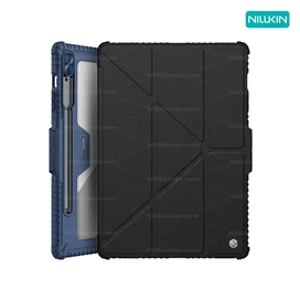 کیف کلاسوری نیلکین مدل Bumper Leather Case Pro مناسب برای تبلت سامسونگ Galaxy Tab S10 Plus Galaxy Tab S9 Plus