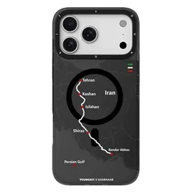 قاب برند یانگ کیت Youngkit مدل جاده ایران آیفون مناسب برای Apple iPhone 17 Pro