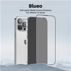 گلس فول BLUEO Full Cover Anti Glare Matte Glass Anti Static مناسب برای Apple iPhone 17E
