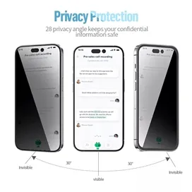 محافظ صفحه حریم شخصی برند بلوئو Blueo مدل Anti-Peep Privacy مناسب برای Apple iPhone 17E
