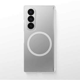 قاب برند بلو کریستالی مدل Blueo Ultra clear anti- drop magnetic folding مناسب برای Galaxy Z Flip 8