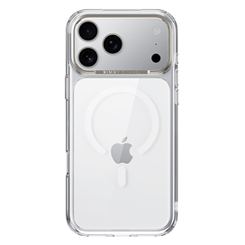 قاب برند نیمی شفاف مدل Nimmy Magnetic Crystal Clear آیفون مناسب برای Apple iPhone 17 Pro Max